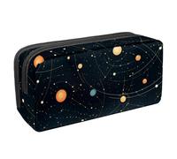 etoenbrc Trousse à crayons Constellations J avec fermeture éclair, étanche, fournitures de bureau, organisateur de papeterie pour adolescents, filles, adultes, étudiants, multicolore, Taille unique,