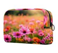 etoenbrc Trousse de maquillage réutilisable avec inscription Happy Halloween Night - Grande trousse de toilette pour adolescentes et femmes - 18,5 x 7,6 x 13 cm, Multicolore 3., One Size