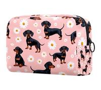 etoenbrc Trousse de maquillage réutilisable avec inscription Happy Halloween Night - Grande trousse de toilette pour adolescentes et femmes - 18,5 x 7,6 x 13 cm, Multicolore 4., One Size