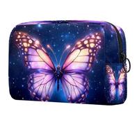 etoenbrc Trousse de maquillage réutilisable avec motif tortue rose - Grande trousse de toilette pour adolescentes et femmes - 18,5 x 7,6 x 13 cm, Multicolore 3., taille unique