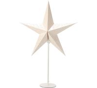 Étoile brillante décorative en papier, support en métal, ø 36 cm