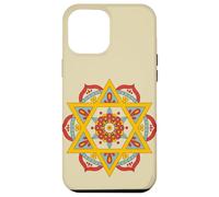Étoile de David Mandala Anahata Chakra Spirituel Mystique Coque pour iPhone 12 Pro Max