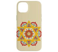 Étoile de David Mandala Anahata Chakra Spirituel Mystique Coque pour iPhone 14 Plus