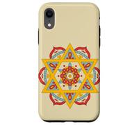 Étoile de David Mandala Anahata Chakra Spirituel Mystique Coque pour iPhone XR