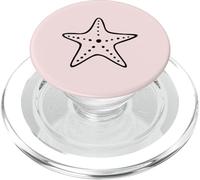 Étoile de mer océan Plage Mignonne étoile de mer - Rose pâle PopSockets PopGrip pour MagSafe