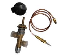 Étoile de mètre Meter Star Propane lpg Gas Fire Pit Control Safety Valve Flame Failure Device Cock Gas heater Valve with thermocouple and knob