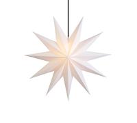 Étoile de Noël lumineuse LED DecoTrend blanc, 95x95x15 cm