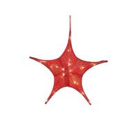 Etoile de Noël pliable Ø 65 cm avec LED