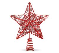 Étoile de Noël - Pointe pour Sapin - Rouge