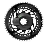 Étoile de pédalier montage 2X + vis Sram Force D2 Powermeter Noir