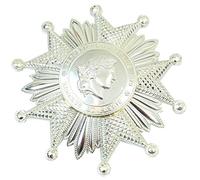 Étoile de poitrine de la Légion d'Honneur - Argent
