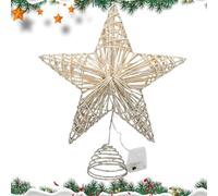 Étoile De pour Le Sommet du Sapin,25 Cm Étoile Pentagramme Lumière Décorative - Ornement D'Intérieur des Fêtes d'hiver,pour Fêtes d'hiver Intérieur Studio Lumière Chambre D'
