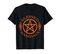 Étoile de Samhain Wicca Wiccan Païen Sorcière d'halloween T-Shirt