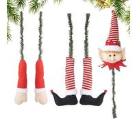 Étoile de sapin de Noël - 36 x 23 x 13 cm en polyester | Dragon, bonhomme de neige, Père Noël et décoration de sapin de Noël pour l'hiver et le Nouvel An