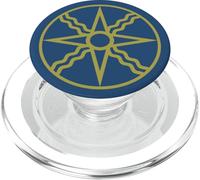 Étoile de Shamash Ancien Symbole du Dieu Soleil mésopotamien PopSockets PopGrip pour MagSafe