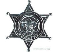 Etoile De Sherif Metal - Argent Multicolore G