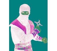 Etoile De Shinobi Ninja 16 Cm Taille Unique Argenté