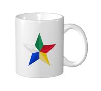 Étoile Druze Mug À Café Modernes Tasses À Thé Pratiques Tasse À Café Pour Bureau Maison Cuisine 330Ml