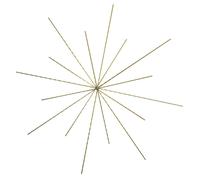 Etoile En Fil D'acier P. Perles,15 / 10cmø, 3 Pièces, Épaisseur Du Fil 0,7 Mm