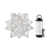 Étoile léger du camp portable, lumière étoile pour le camping - Lamping de camping étanche Lights Polar Star Tent Lights - Éclairage extérieur, Ornement d'hemblée de la planche PP, équipement de camp