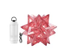Étoile léger du camp portable, lumière étoile pour le camping,Lamping de camping étanche Lights Polar Star Tent Lights - PP Board Filmade, Ornement d'éclairage ambiant pour la randonnée de randonnée d