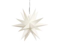 Étoile lumineuse LED avec télécommande Mini DecoTrend blanc