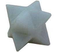 Étoile Merkaba naturelle à 8 points Reiki - Géométrie spirituelle - Guérison Vastu - Méditation (pierre de lune blanche)