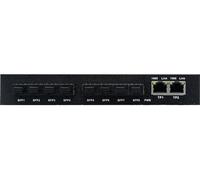 Etoile optique Switch Gigabit Ethernet 10 ports dont 8 ports fibre SFP et 2 RJ45