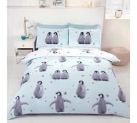 Rapport Ensemble Housse de Couette Starry, avec Pingouins, Polaire, Simple