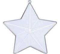 Etoile Plastique Cristal Divisible Ht.140