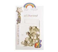 Étoile pour ongles - Strass - Pentagramme - Pierres précieuses - Étoile - Pendentif pour ongles - Accessoires de nail art