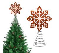 Étoile pour Sapin de Noël | Pièce Maîtresse Féerie en Feutrine | Décor de Noël Saisonnier pour Arrière-Cour, Hôtel, Appartement, École, Salon, Jardin, Accessoire pour