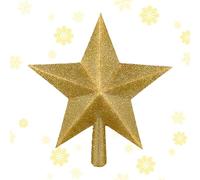 Étoile Sapin De Noel, Décoration De Noël, Décoration De Sapin, Noël Arbre Topper, Christmas Star Tree Topper, Décoration en Plastique pour Fête, pour Chaque Cimier De Sapin