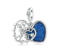 Étoile Scintillante Arbre De Vie Amour Éternel Étoile Lune Soleil Élément Fit Original Pendentif Charme Bijoux Diy