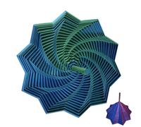 Étoile sensorielle extensible imprimée en 3D, rotation hexagonale sensorielle pour soulager l'anxiété pour adultes, régulateur de mise au point de bureau avec poignées ergonomiques, cadeau de