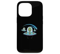 Étoile tombante avec des extraterrestres dans Le Ciel Coque pour iPhone 13 Pro