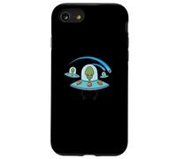 Étoile tombante avec des extraterrestres dans Le Ciel Coque pour iPhone SE (2020) / 7/8