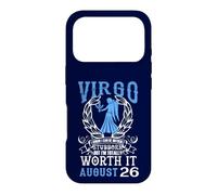 Étoile Vierge Zodiaque 26 août Horoscope Astrologie Design Coque pour iPhone 17 Pro
