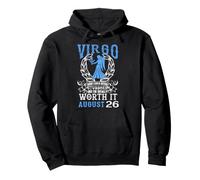 Étoile Vierge Zodiaque 26 août Horoscope Astrologie Design Sweat à Capuche