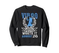 Étoile Vierge Zodiaque 26 août Horoscope Astrologie Design Sweatshirt