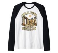 Étoile Vintage de Bethléem Michée 5:2 Foi chrétienne de Noël Manche Raglan
