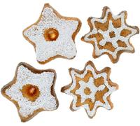 Étoiles à saupoudrer pour la décoration de table de Noël et les arrangements de l'Avent