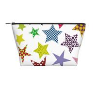 Étoiles aux Couleurs Vives, Trousse de Toilette Trousse de Maquillage Sac à cosmétiques Trousse de Toilette de Voyage Portable