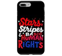 Étoiles, Bandes et Droits de l'homme fondamentaux Coque pour iPhone 7 Plus/8 Plus