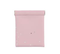 Étoiles Blanches Roses imprimées, Sac de Rangement pour Femmes, Portefeuille supérieur à Presser, Petit Porte-Monnaie, Pochette de Changement