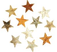 Étoiles de bouleau Mini 300pcs - Décorations de Noël naturelles Accessoires de bricolage
