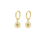 Étoiles de goujon fleurs des boucles d'oreilles rond pour les femmes tombe