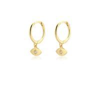 Étoiles de goujon fleurs des boucles d'oreilles rond pour les femmes tombe