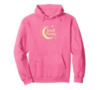 Étoiles de Lune Sweet Dreams Sweat à Capuche, Unisexe pour Adultes, Rose Vif, XXL