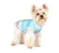 Étoiles de mer au sel de mer,T-Shirt sans Manches en Coton pour Animaux de Compagnie, Gilet Respirant, Extensible et Doux,M